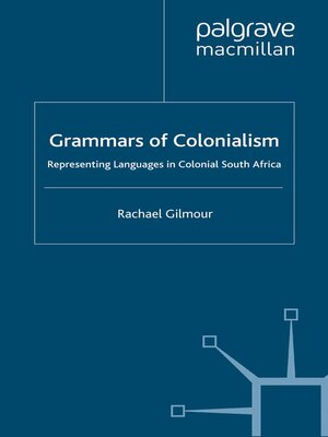 cover image of Grammars of Colonialism